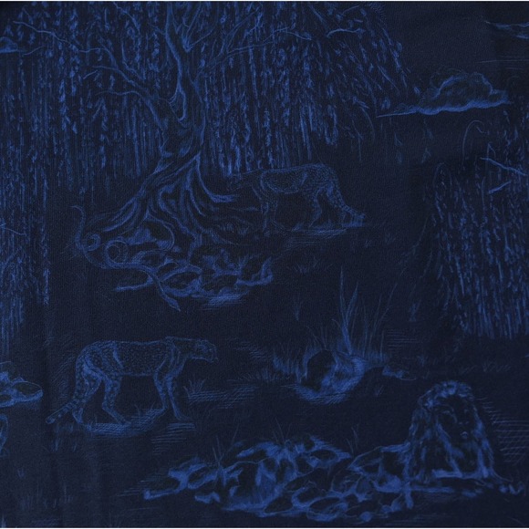 Greyson Mens M Polo Shirt Lion Pride Graphic Animal Print Golf Luxury NWT Willow - Picture 12 of 14